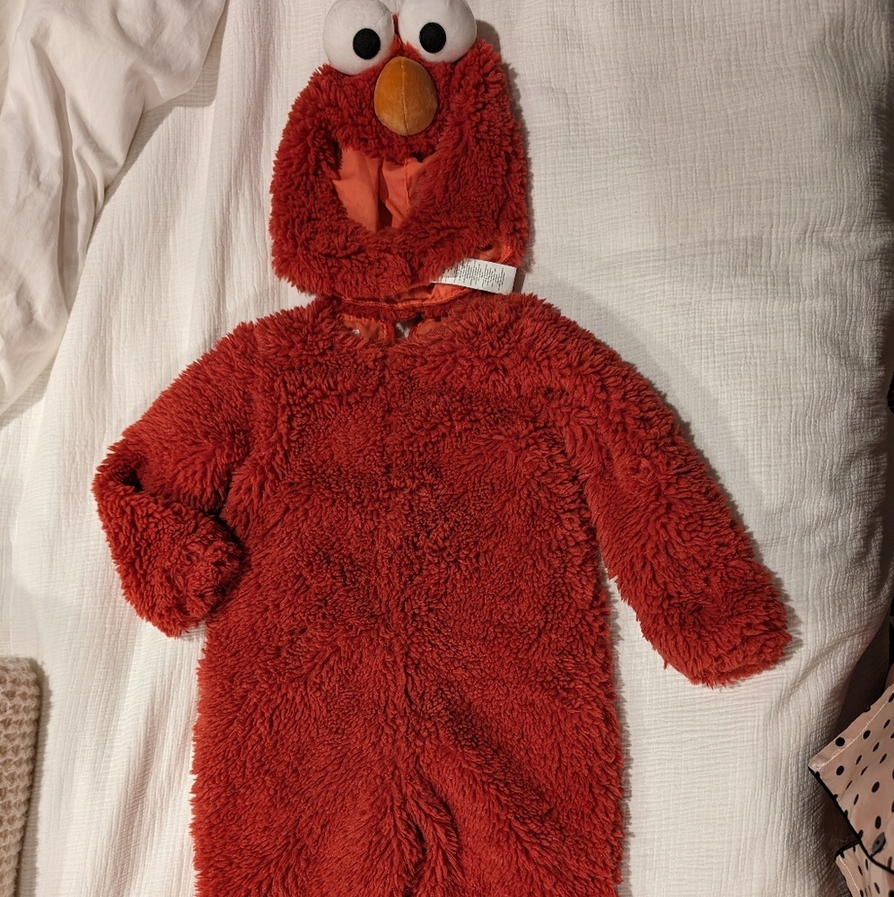 Pottery Barn Kids Plush Elmo Costume - 3T